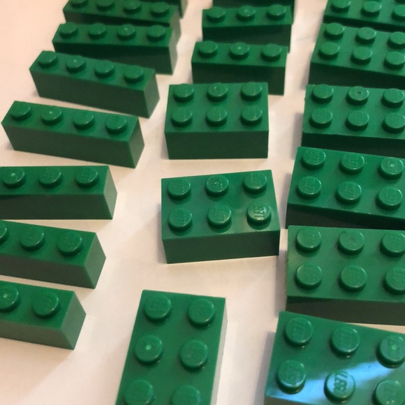 Green Legos Green LEGO Bricks 90s Green Assorted Legos #1 - Picture 10 of 13